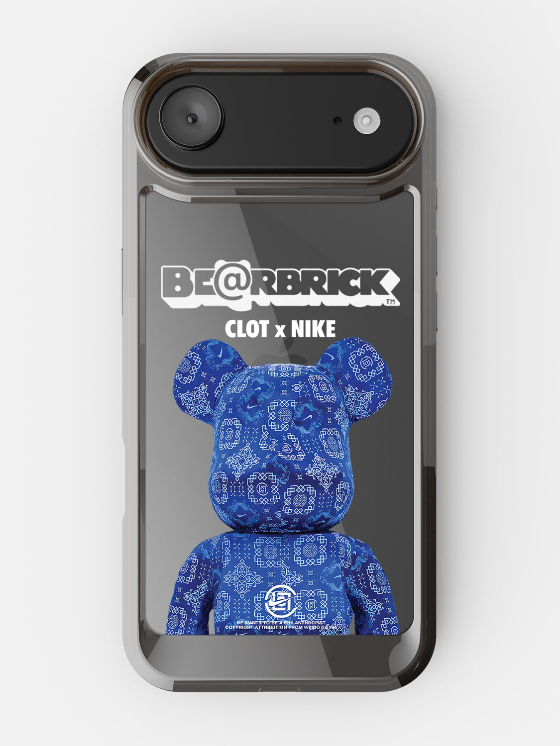 Bearbricks Case - iPhone Air (Blue)
