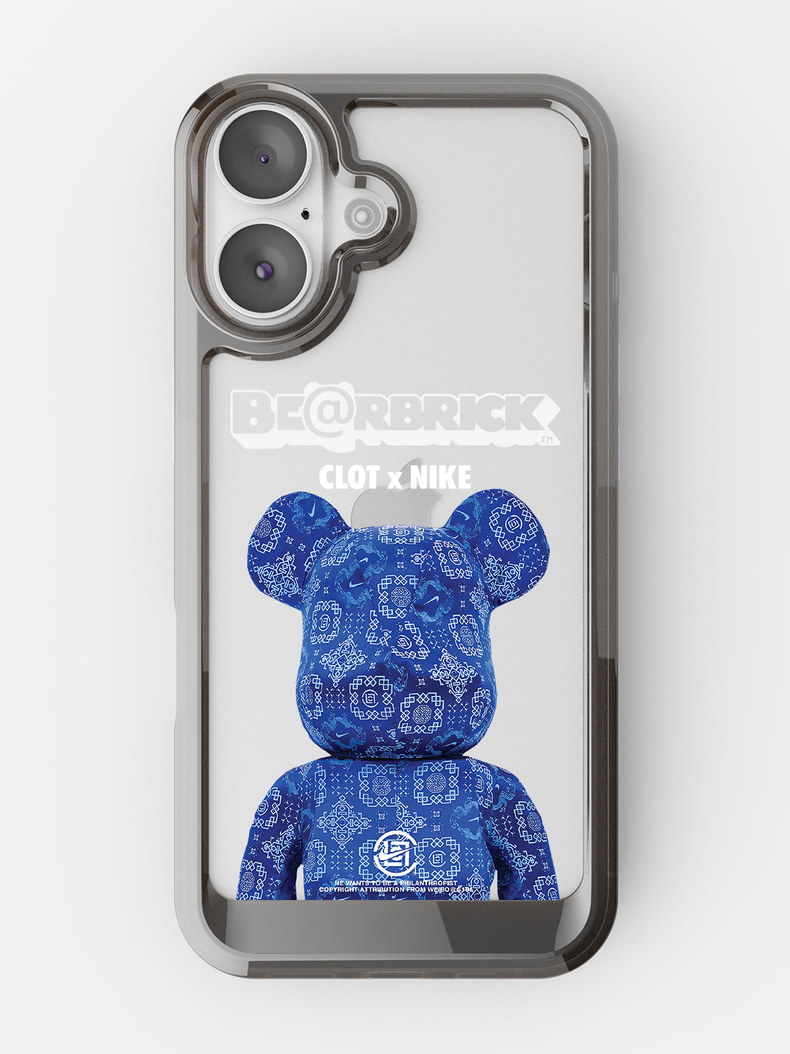 Bearbricks Case - iPhone 17 (Blue)