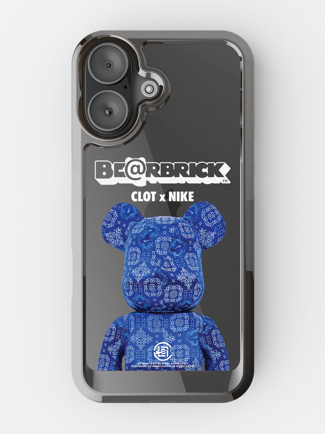 Bearbricks Case - iPhone 17 (Blue)