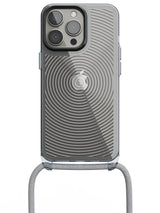 Clear Spiral Crossbody Sling Case - iPhone 13 Pro (Clear - Blue)