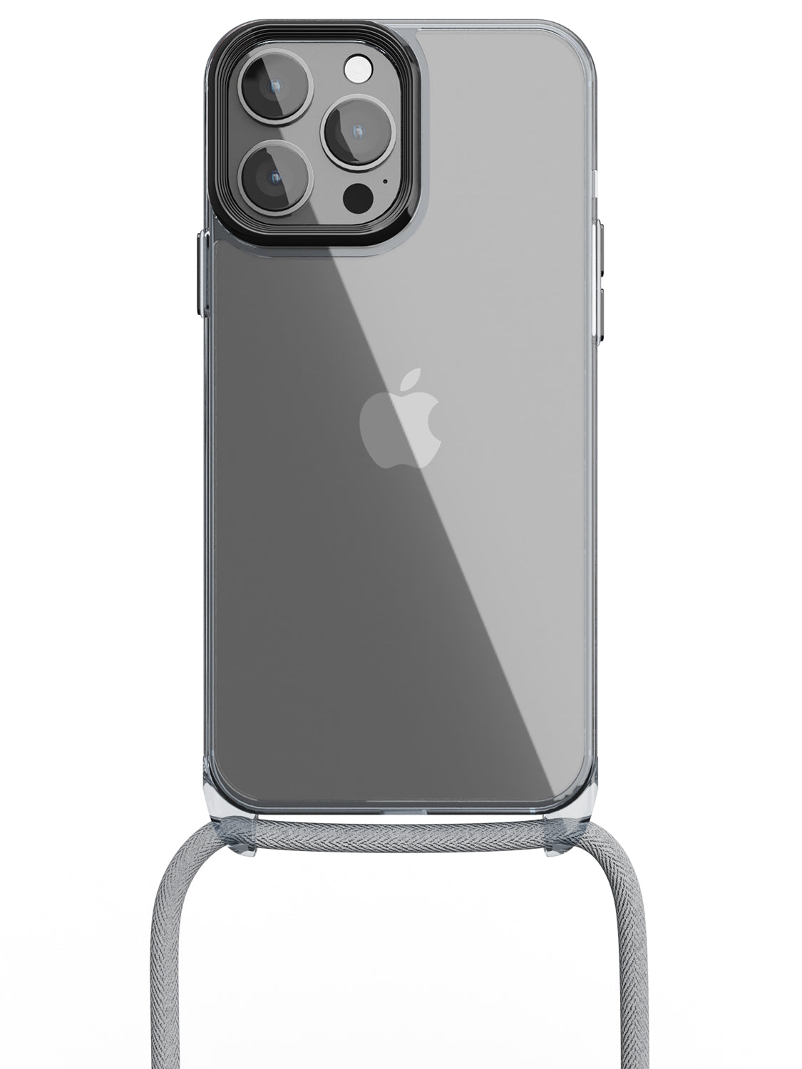 Clear Crossbody Sling Case - iPhone 13 Pro Max (Clear - Blue)