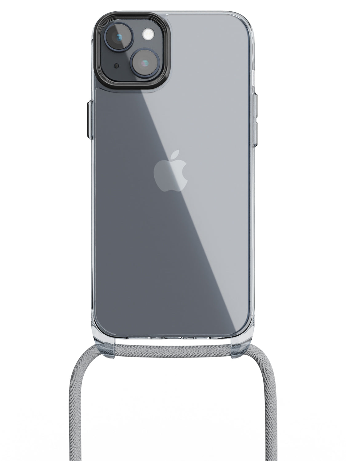 Clear Crossbody Sling Case - iPhone 14 Plus (Clear - Blue)