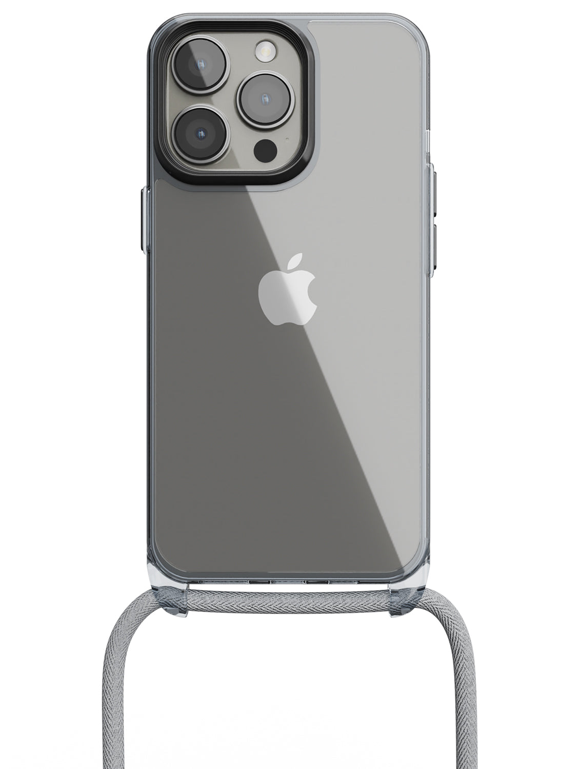 Clear Crossbody Sling Case - iPhone 13 Pro (Clear - Blue)