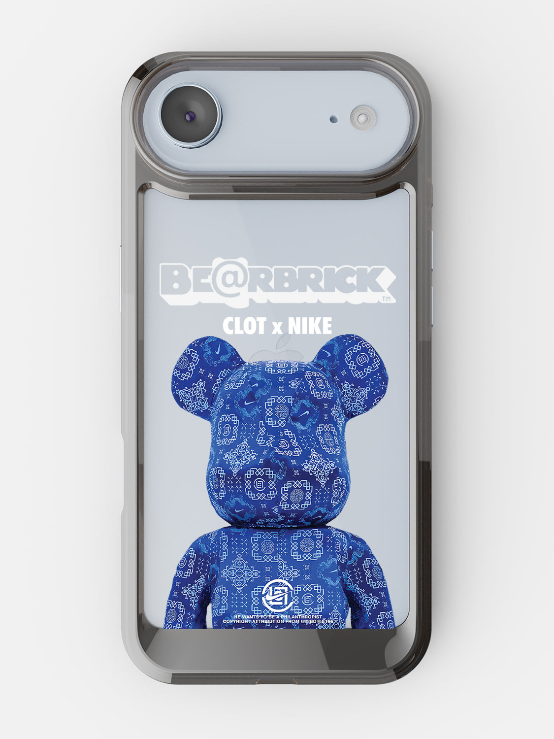Bearbricks Case - iPhone Air (Blue)