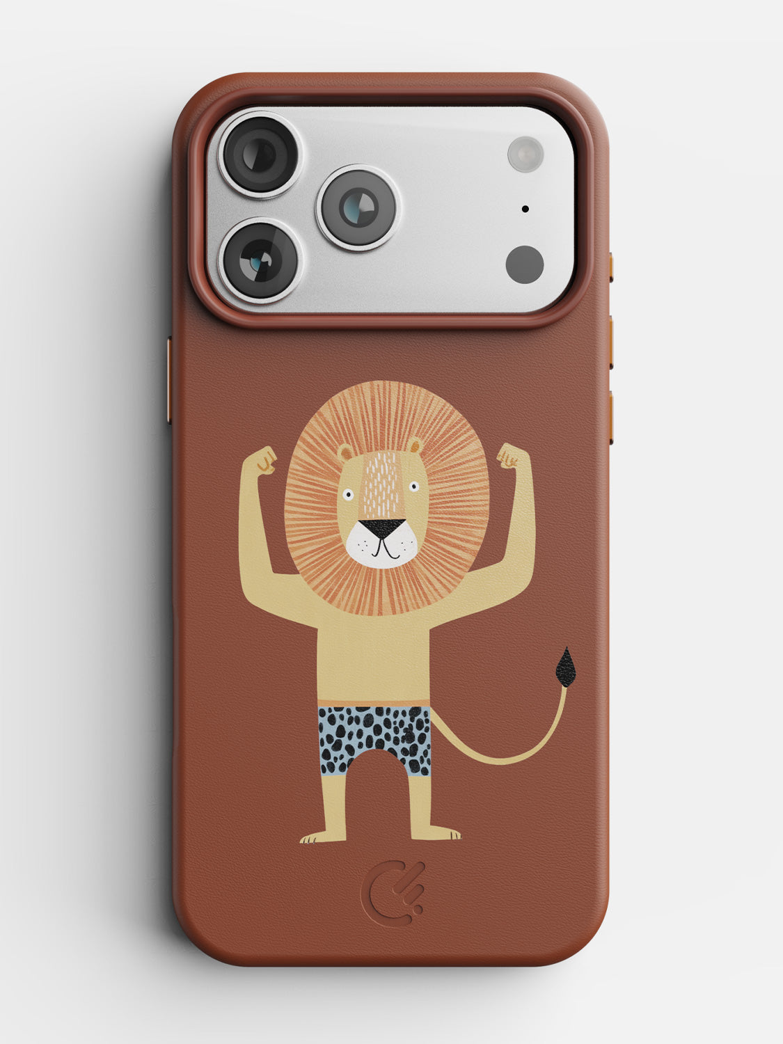 Lion Flex leather case in Brown