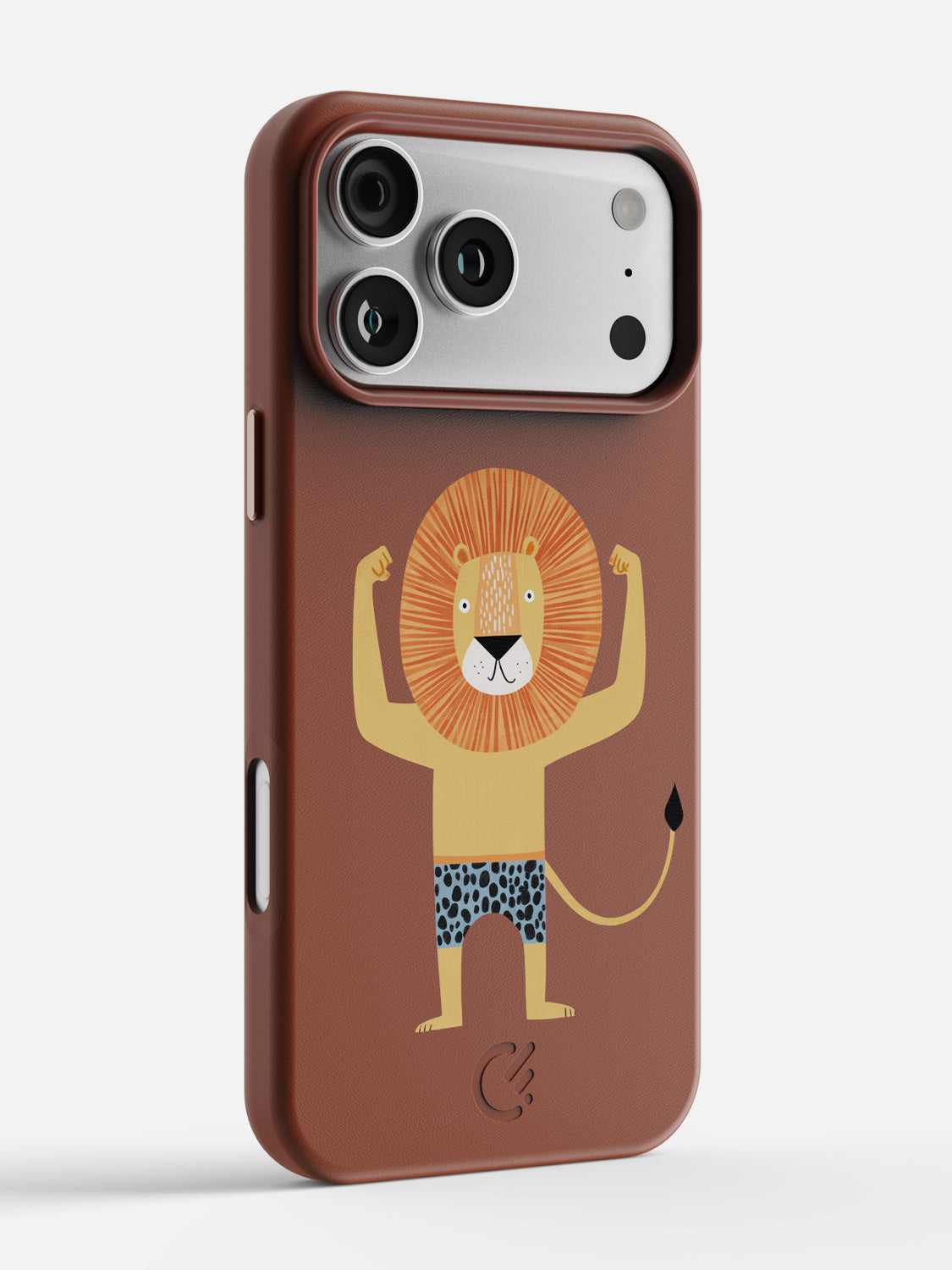 Lion Flex leather case in Brown