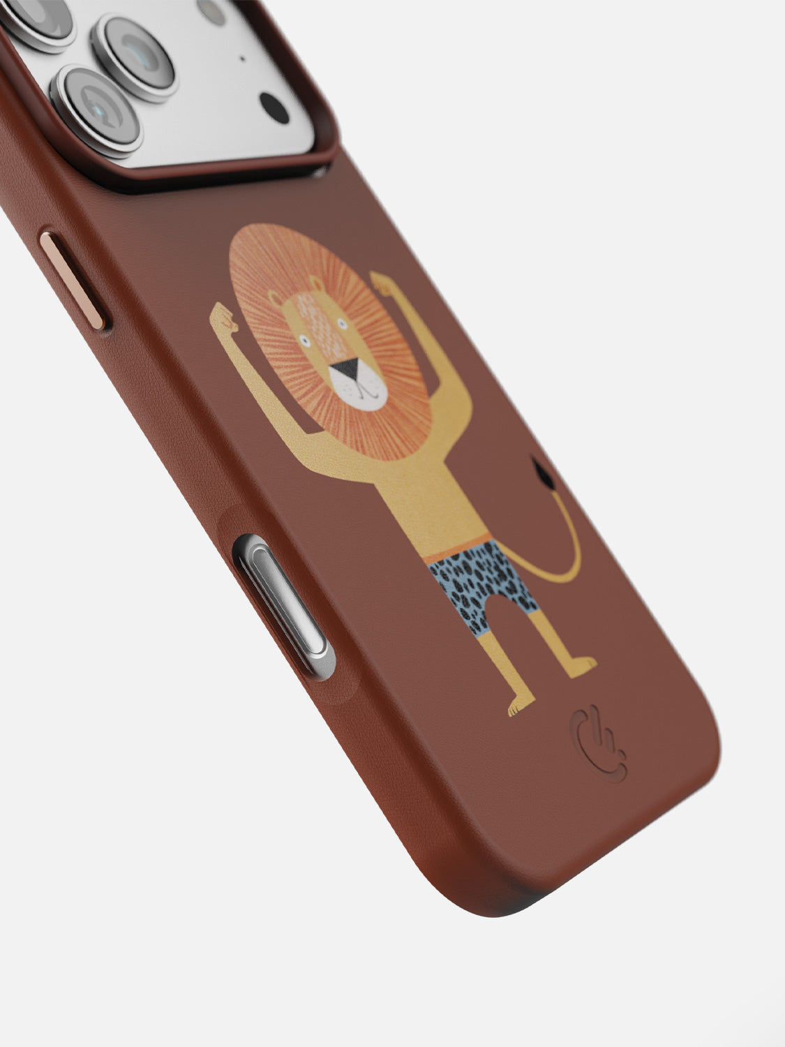 Lion Flex leather case in Brown