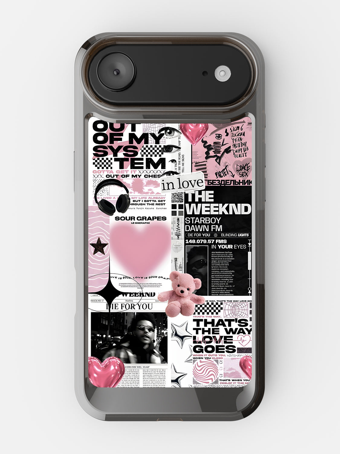 Starboy Clear Case - iPhone Air (Black)