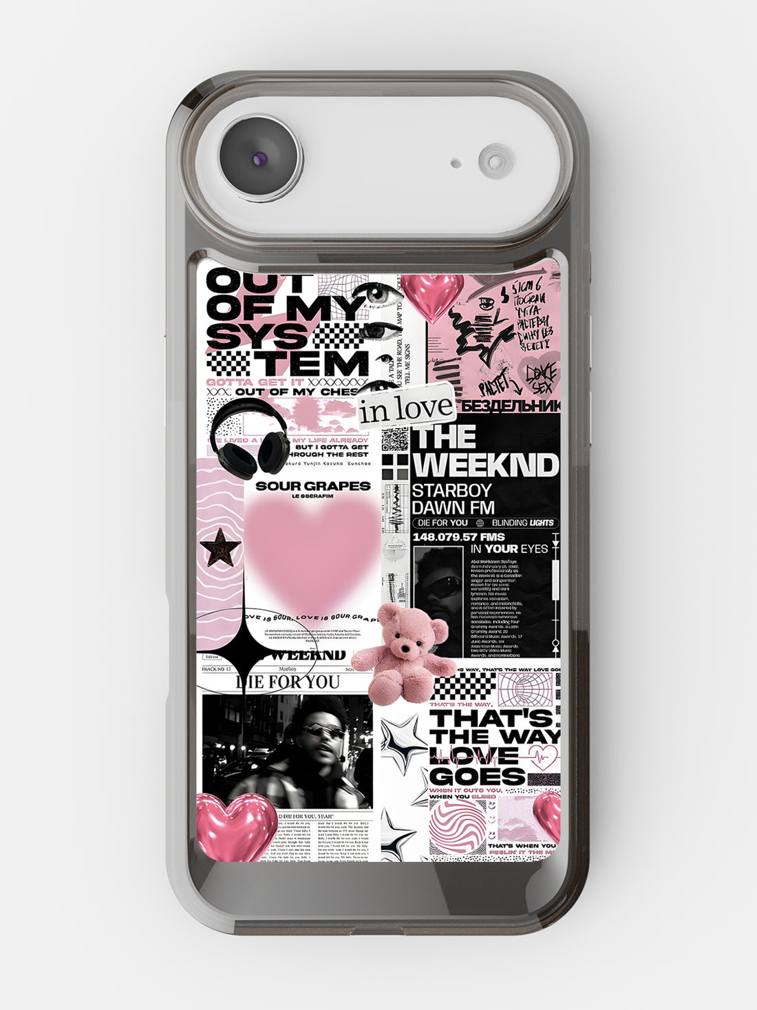 Starboy Clear Case - iPhone Air (Black)