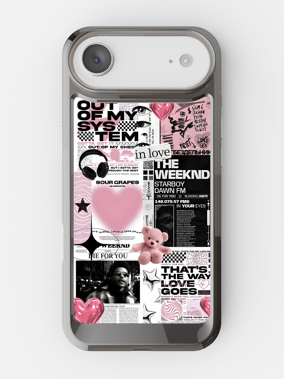 Starboy Clear Case - iPhone Air (Black)