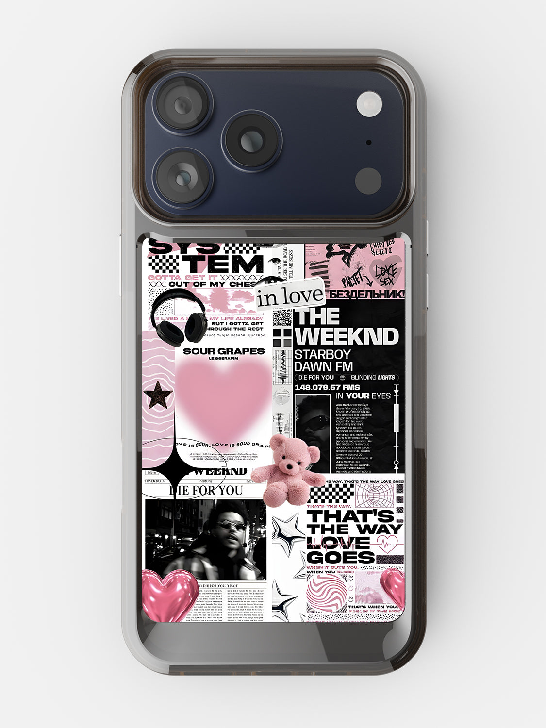 Starboy Clear Case - iPhone 17 Pro Max (Black)