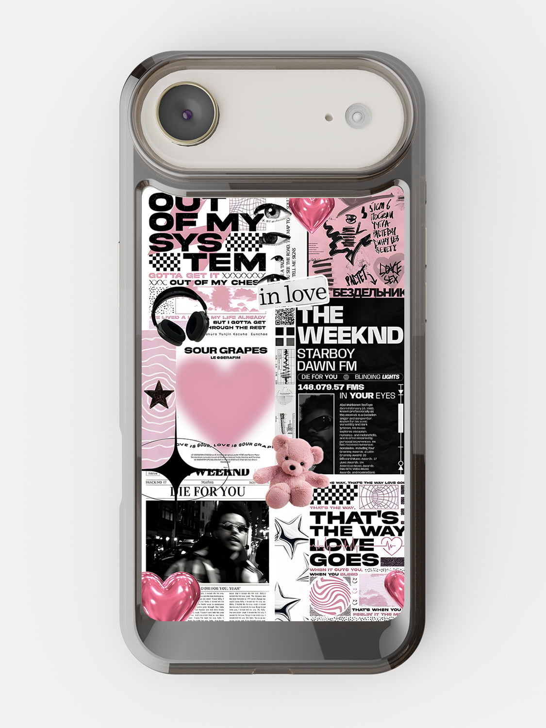 Starboy Clear Case - iPhone Air (Black)
