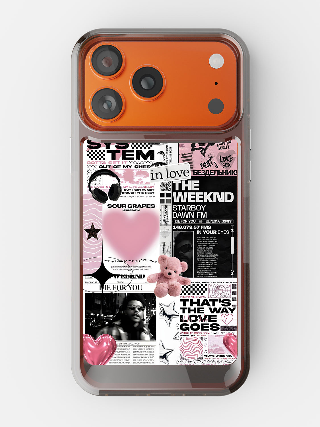 Starboy Clear Case - iPhone 17 Pro Max (Black)