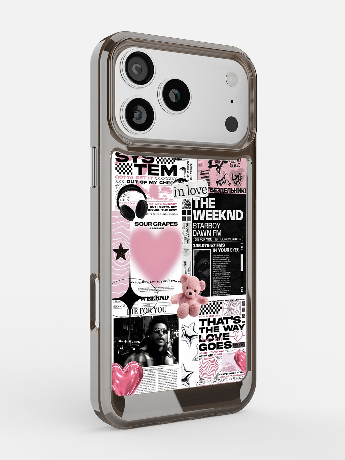 Starboy Clear Case - iPhone 17 Pro Max (Black)