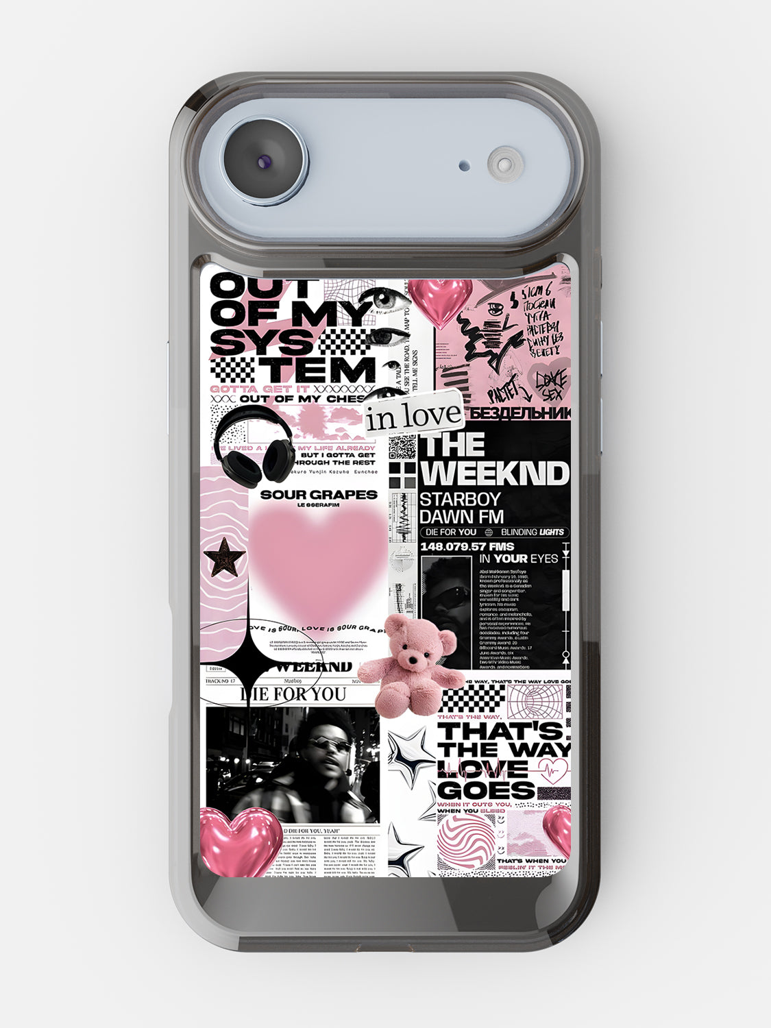 Starboy Clear Case - iPhone Air (Black)