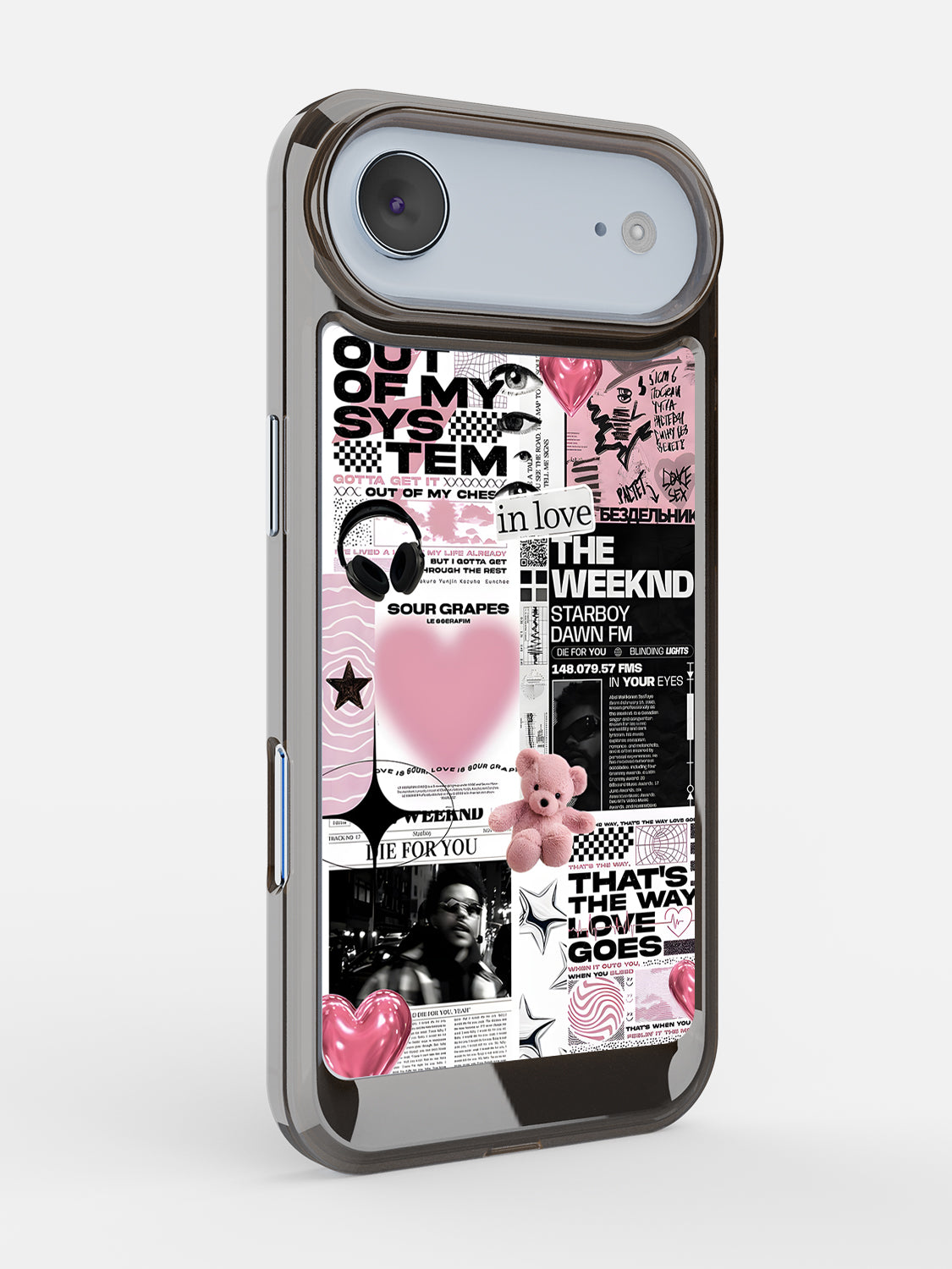 Starboy Clear Case - iPhone Air (Black)