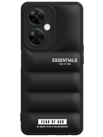 Essentials Puffer Case - Oneplus Nord CE 3 Lite (Black)