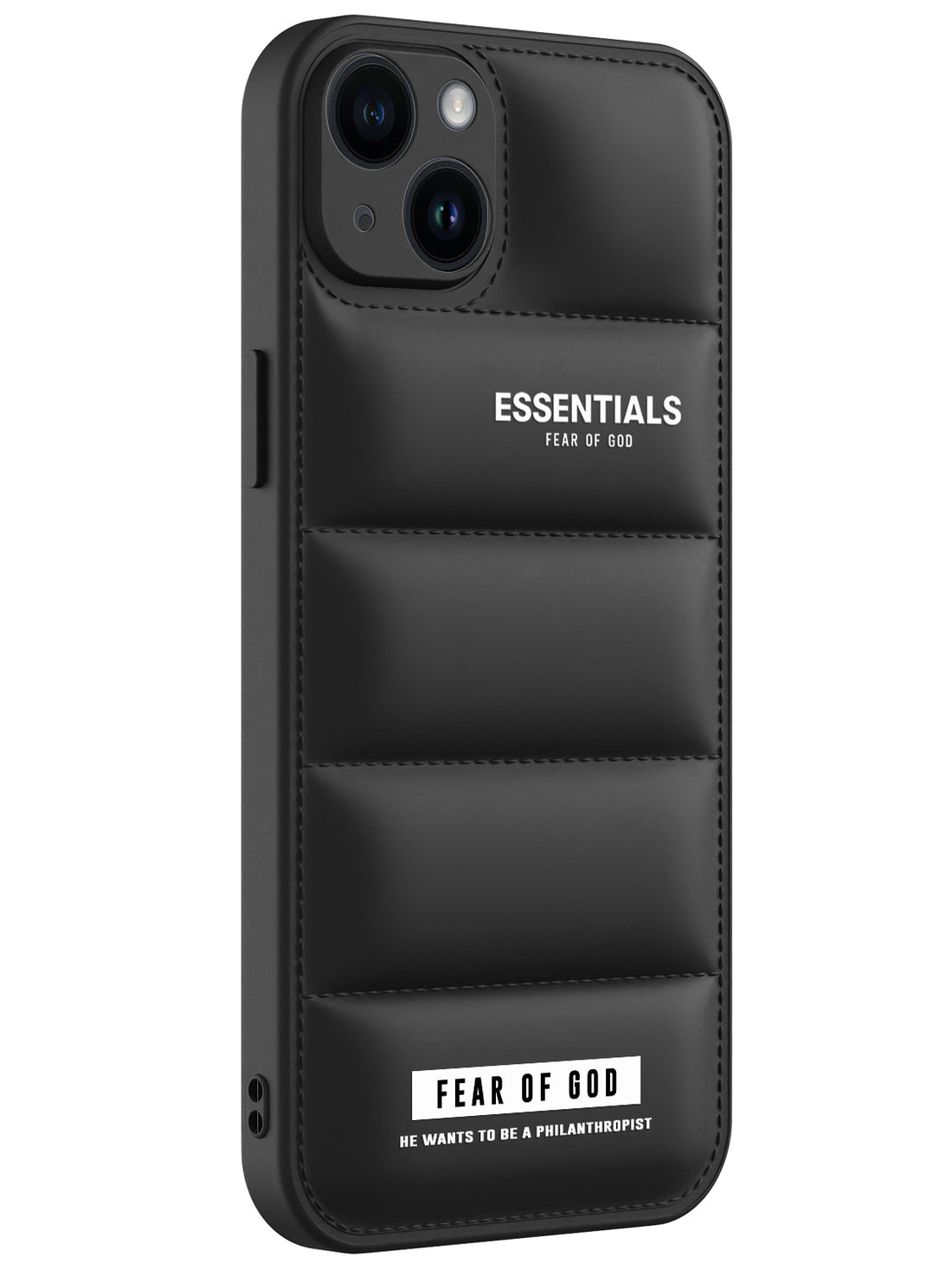 Essentials Puffer Case - iPhone 14 Plus (Black)
