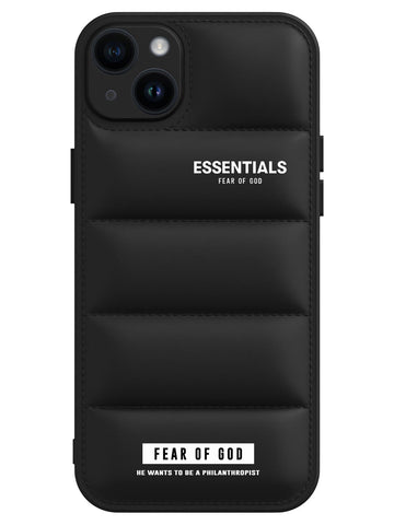 Essentials Puffer Case - iPhone 15 Plus (Black)