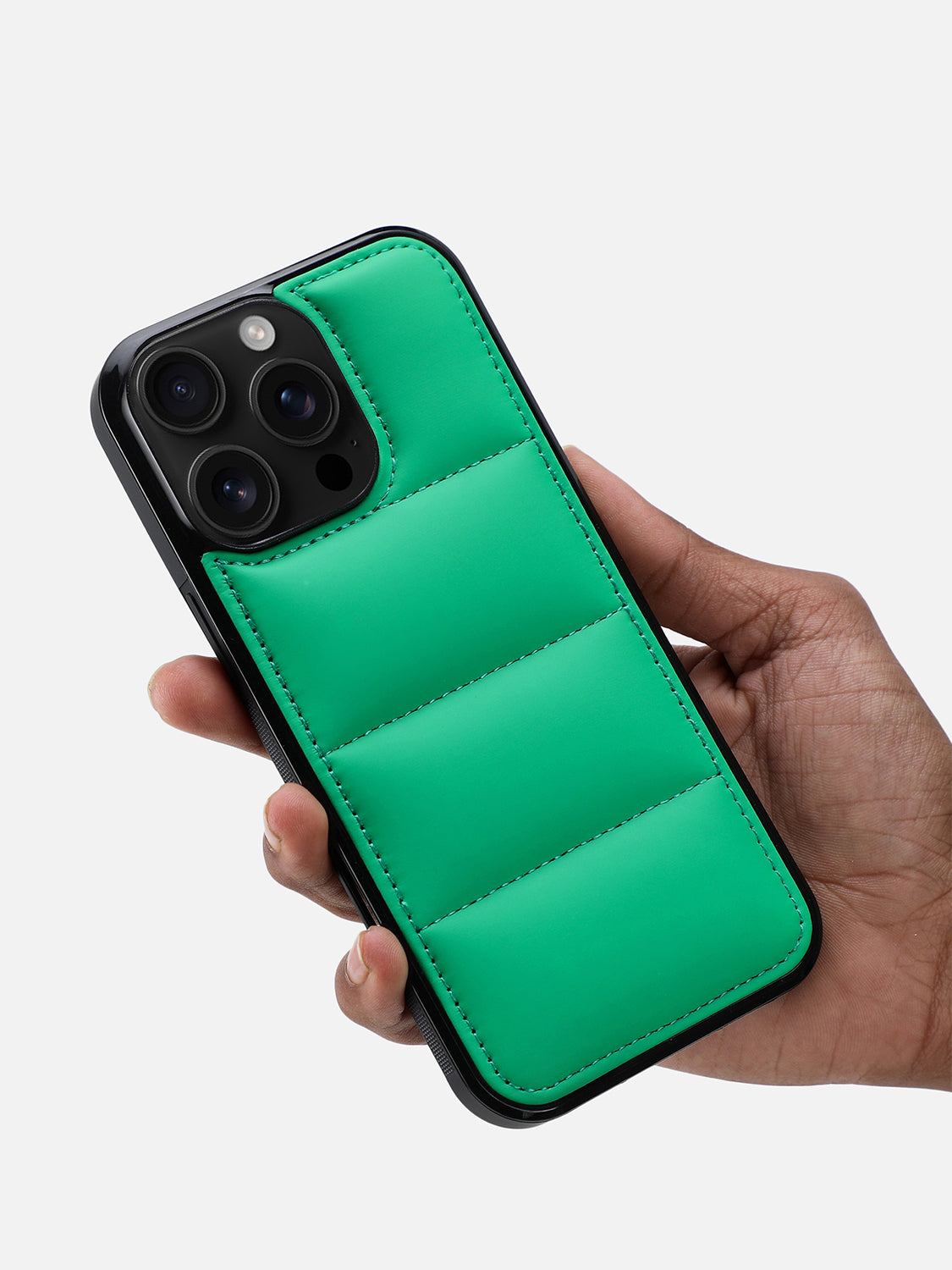 Puffer Case 2.0 - iPhone 16 Pro (Green)
