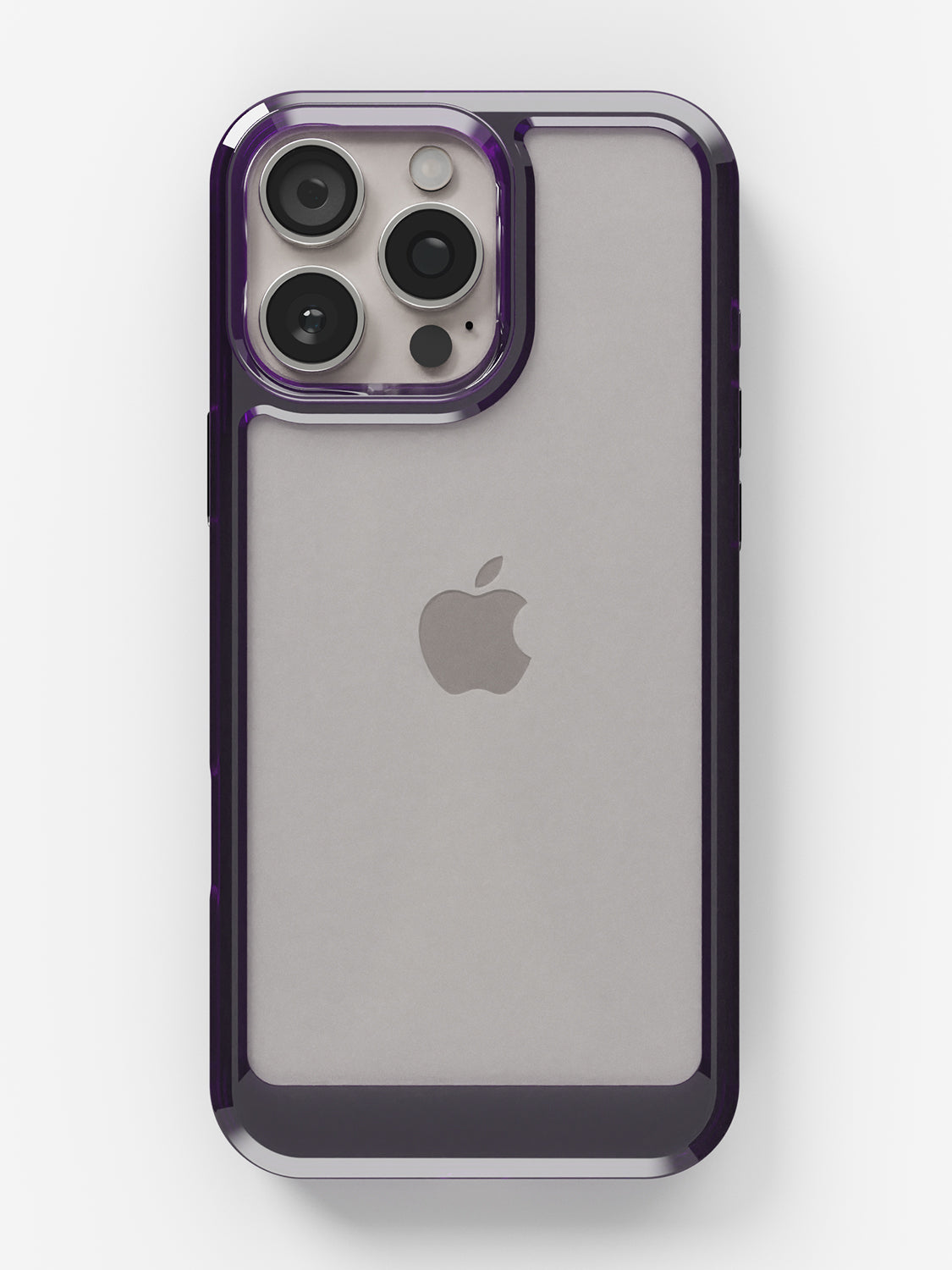 Clear Case - iPhone 16 Pro Max (Purple)