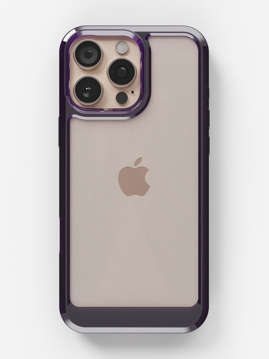 Clear Case - iPhone 16 Pro Max (Purple)