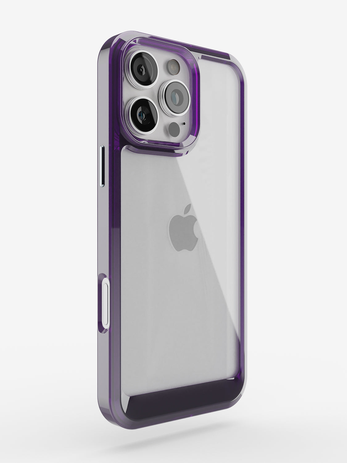 Clear Case - iPhone 16 Pro Max (Purple)