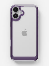 Clear Case - iPhone 16 (Purple)