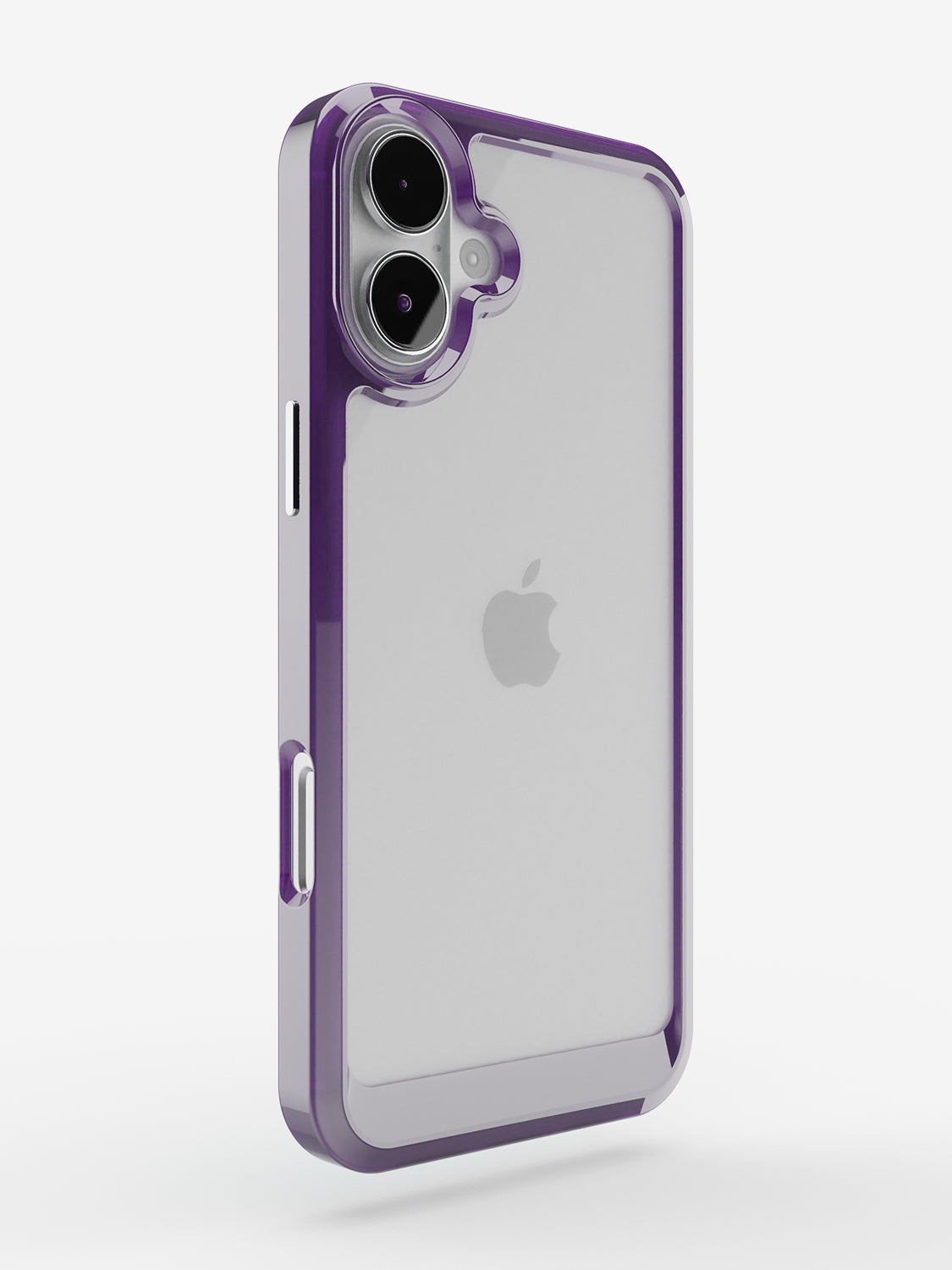 Clear Case - iPhone 16 (Purple)