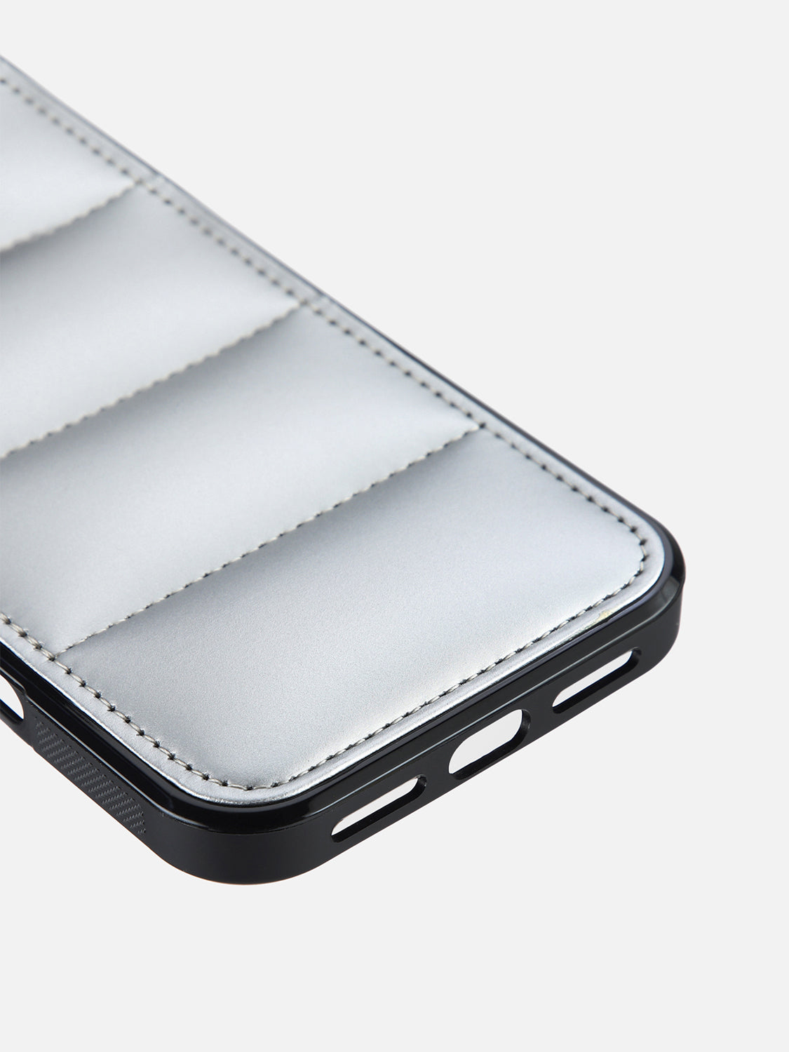 Puffer Case 2.0 - iPhone 16 Pro Max (Silver)