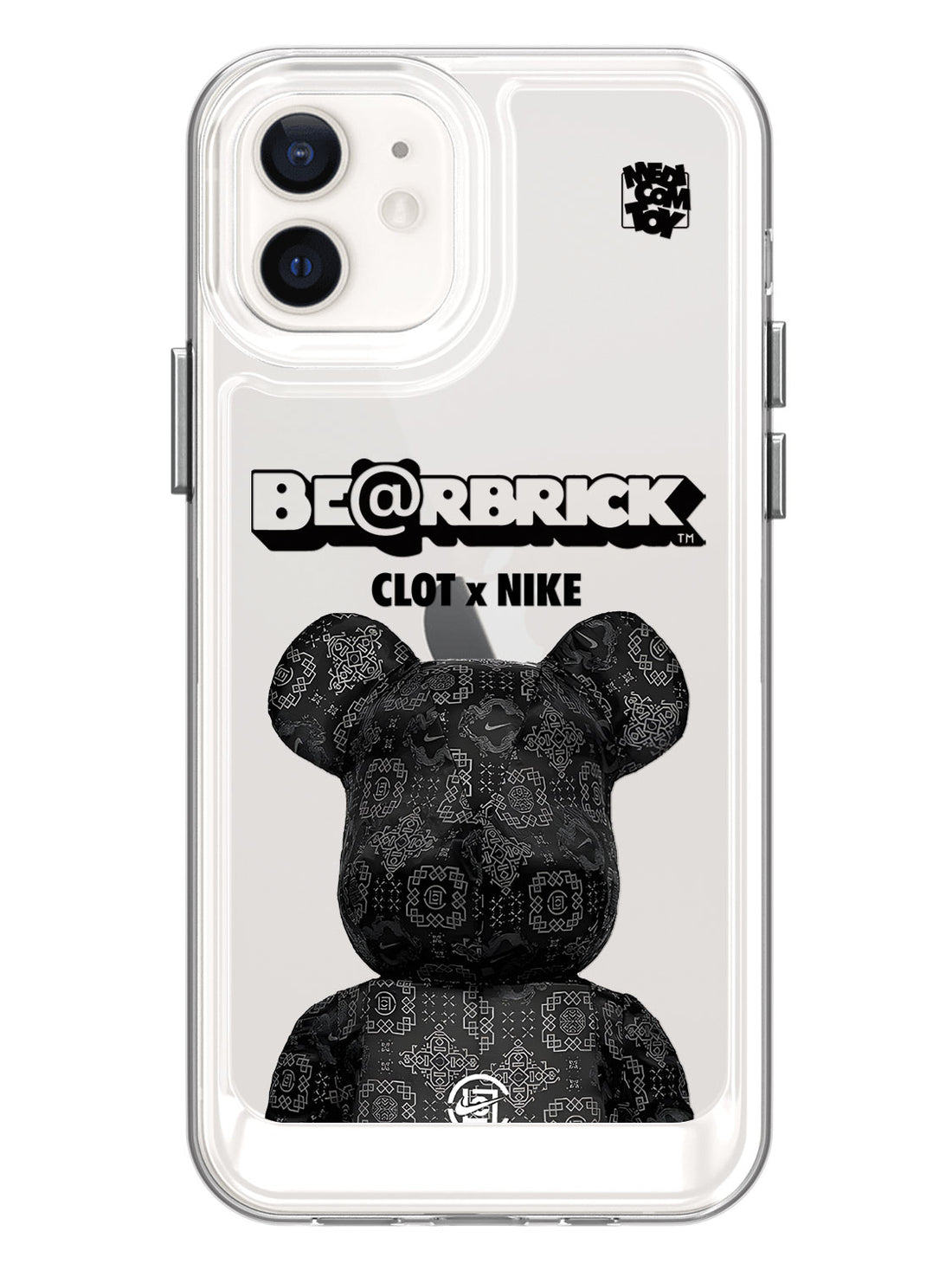 Bearbricks Case - iPhone 12 (Black)