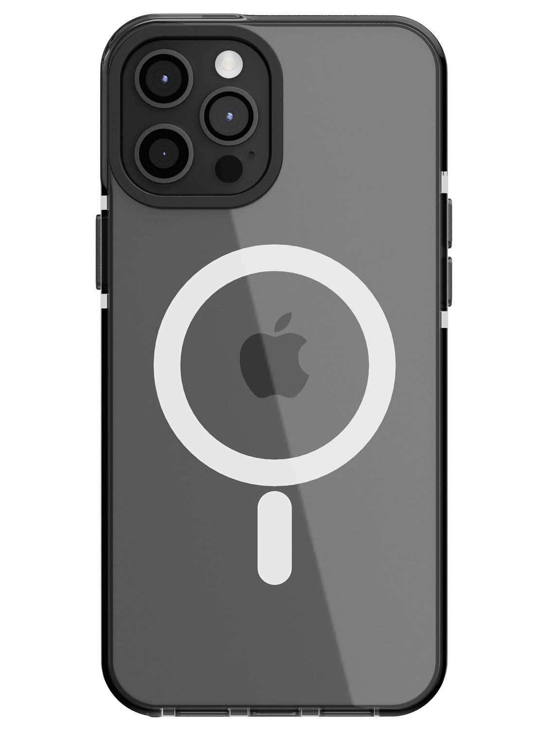 Customise MagSafe Clear Case - iPhone 12 Pro Max (Black)