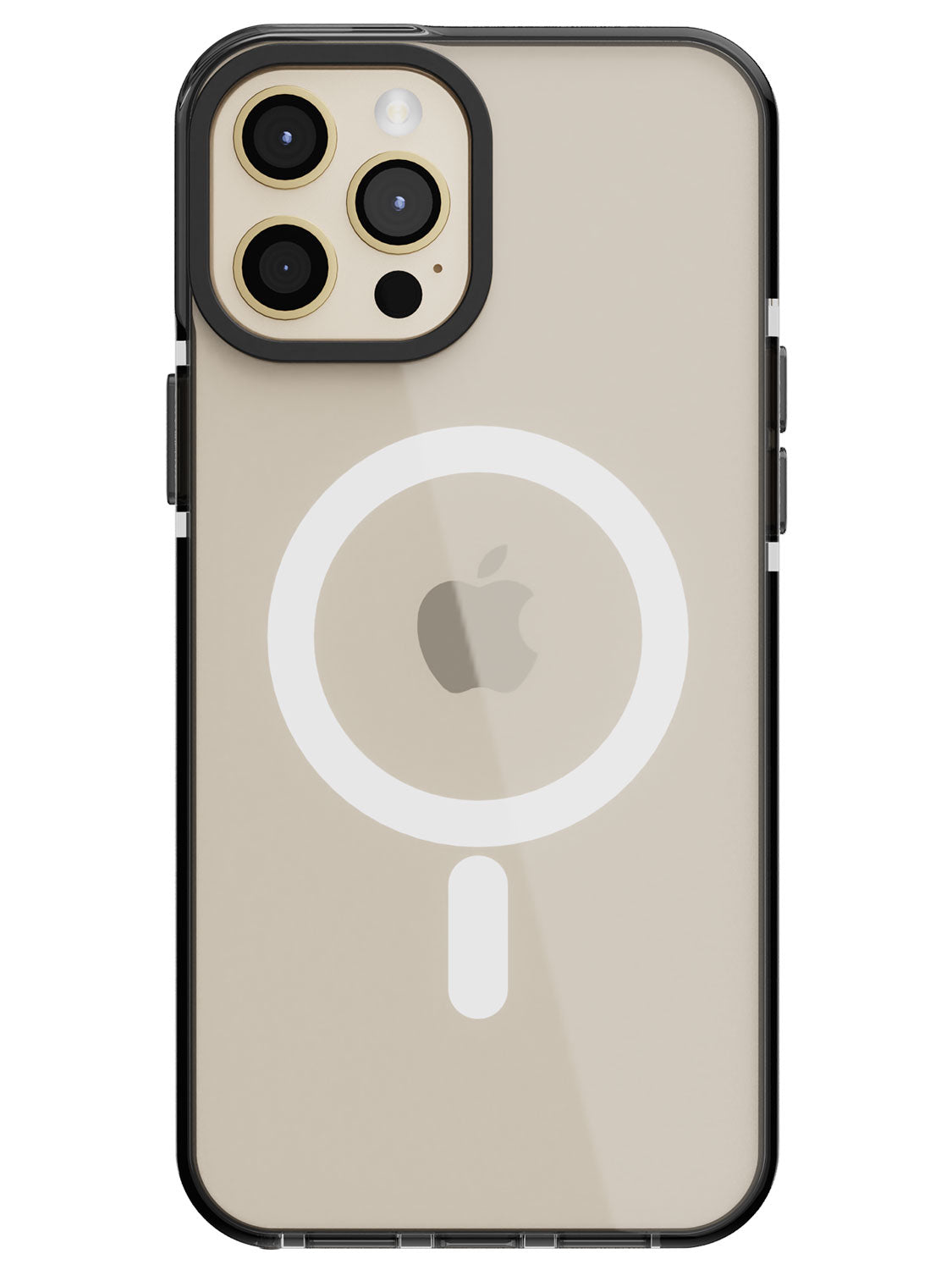 Customise MagSafe Clear Case - iPhone 12 Pro Max (Black)
