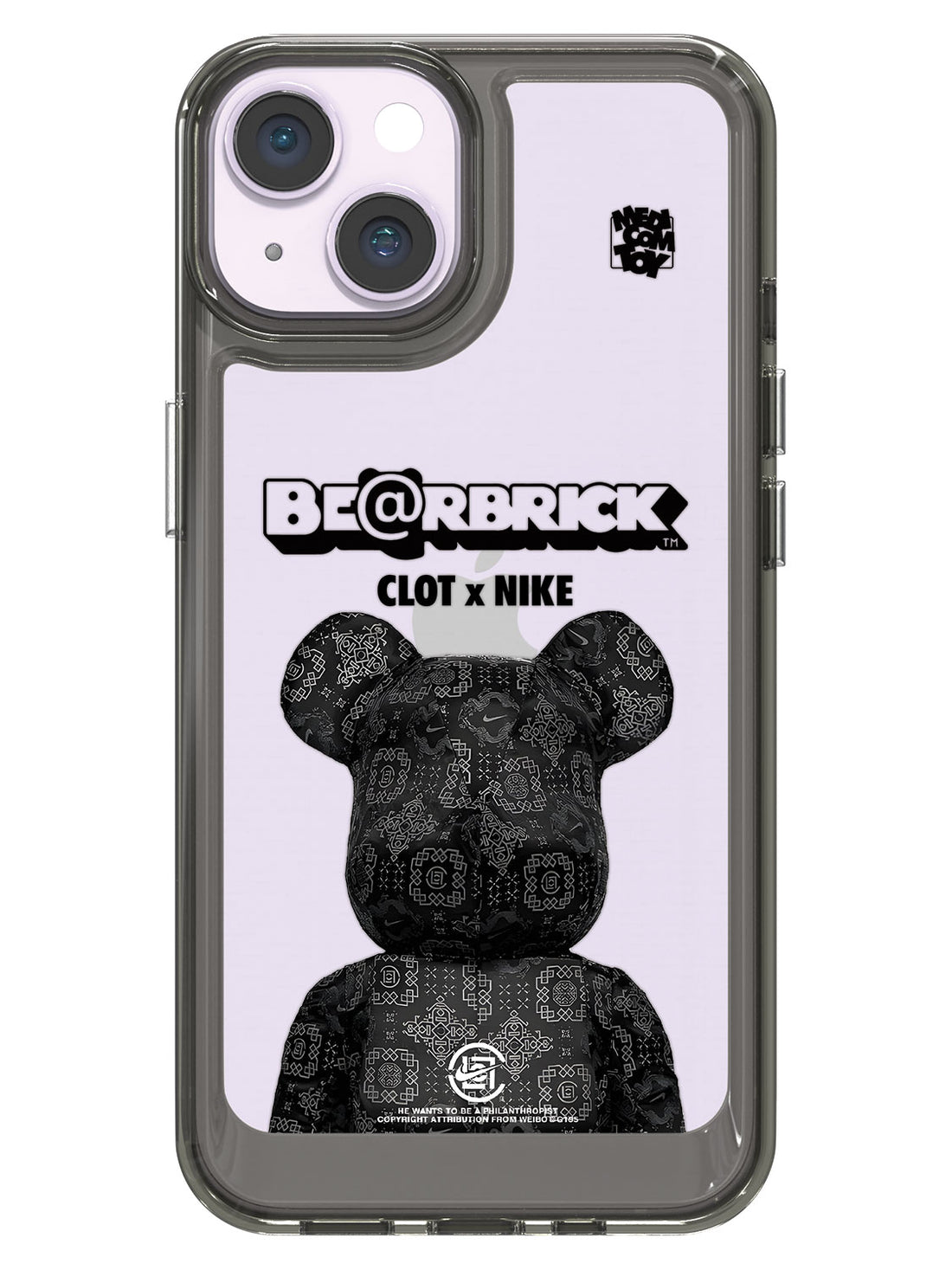 Bearbricks Case - iPhone 14 (Black)