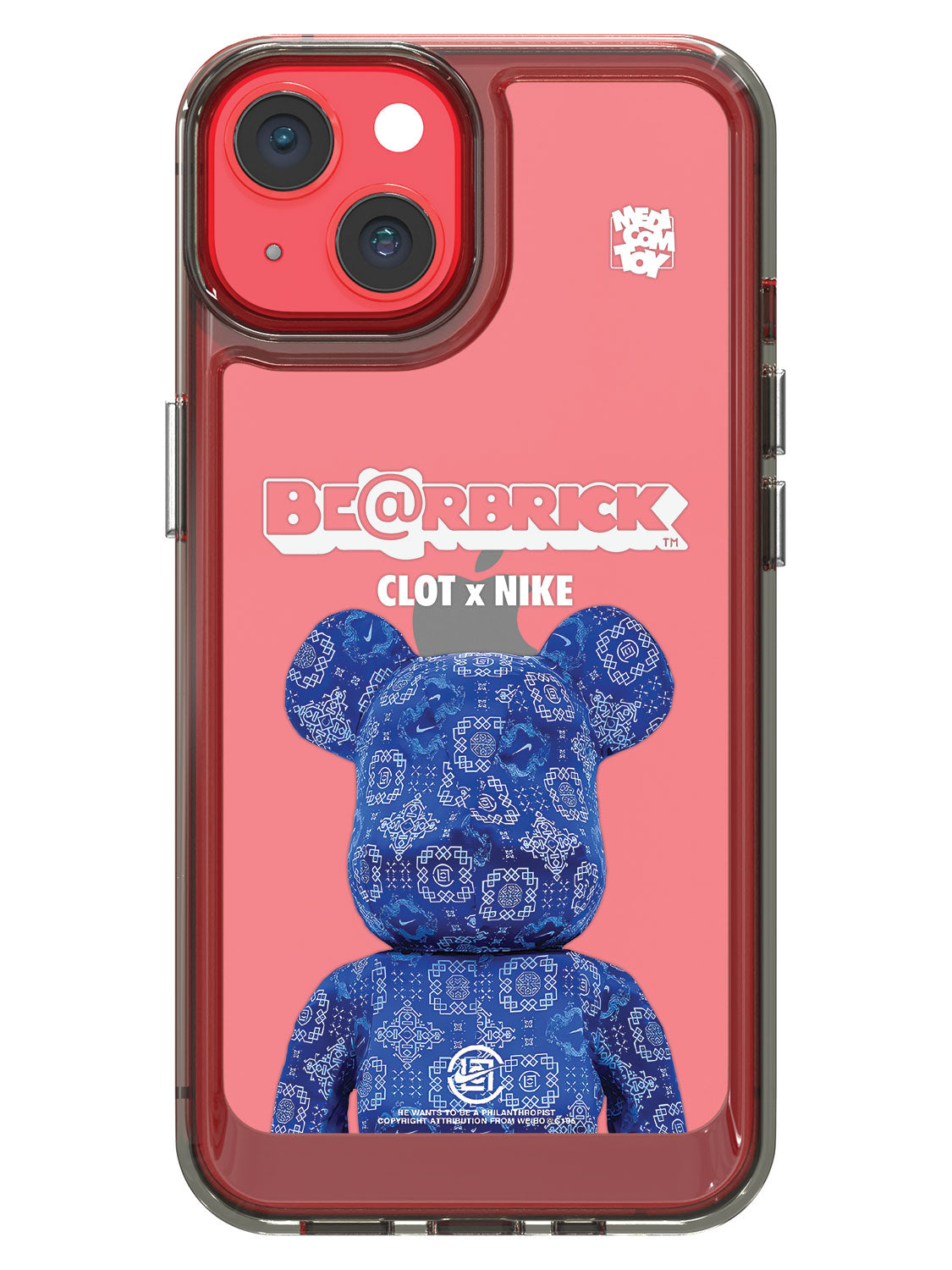 Bearbricks Case - iPhone 14 (Blue)