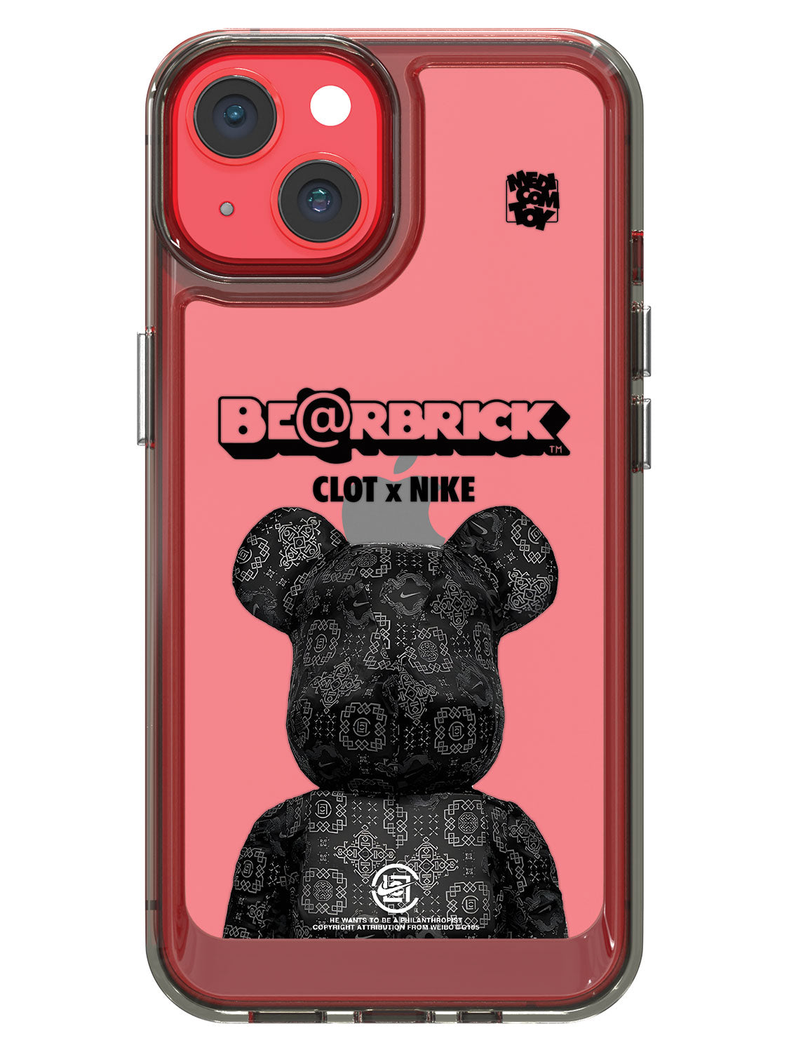 Bearbricks Case - iPhone 14 (Black)