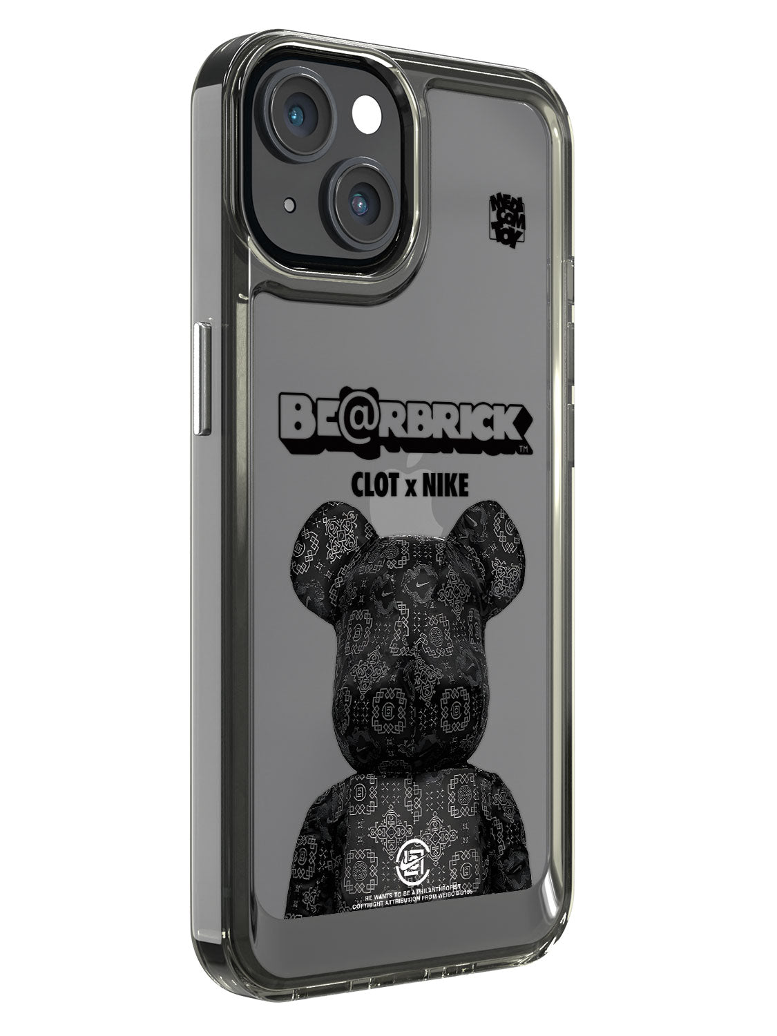 Bearbricks Case - iPhone 14 (Black)