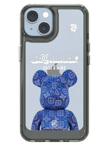 Bearbricks Case - iPhone 14 (Blue)