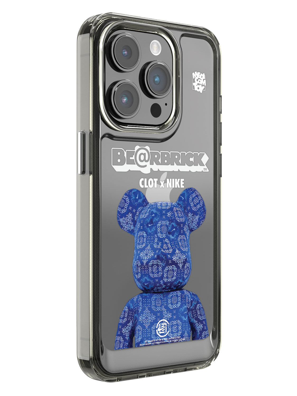 Bearbricks Case - iPhone 14 Pro (Blue)