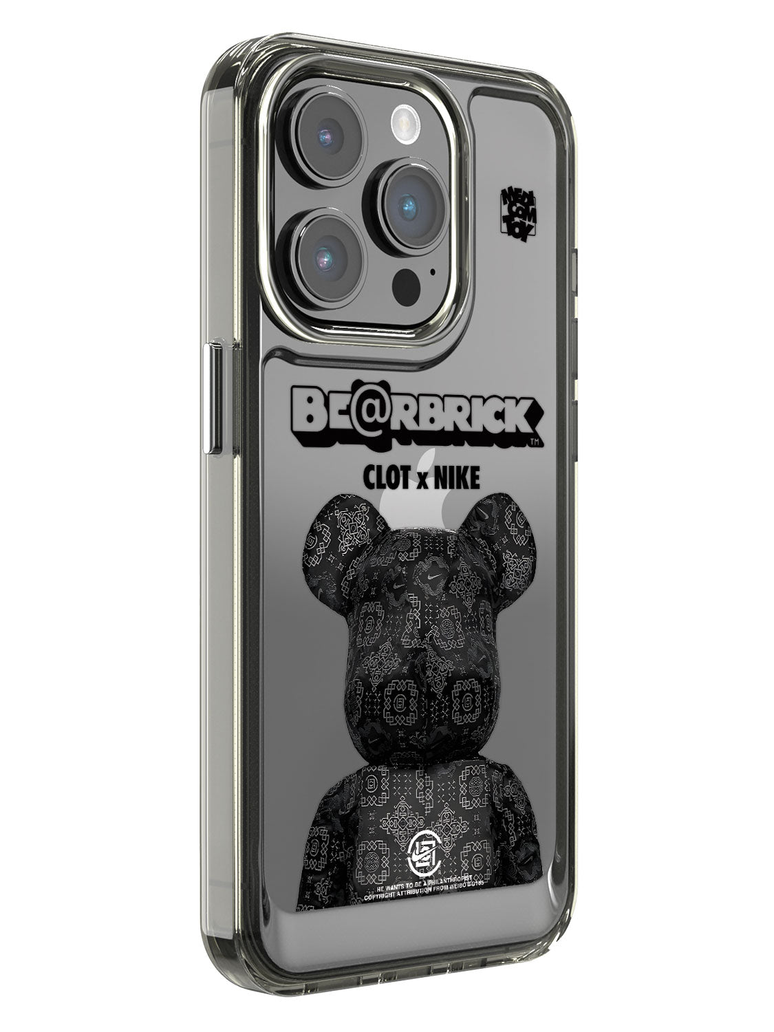Bearbricks Case - iPhone 14 Pro (Black)