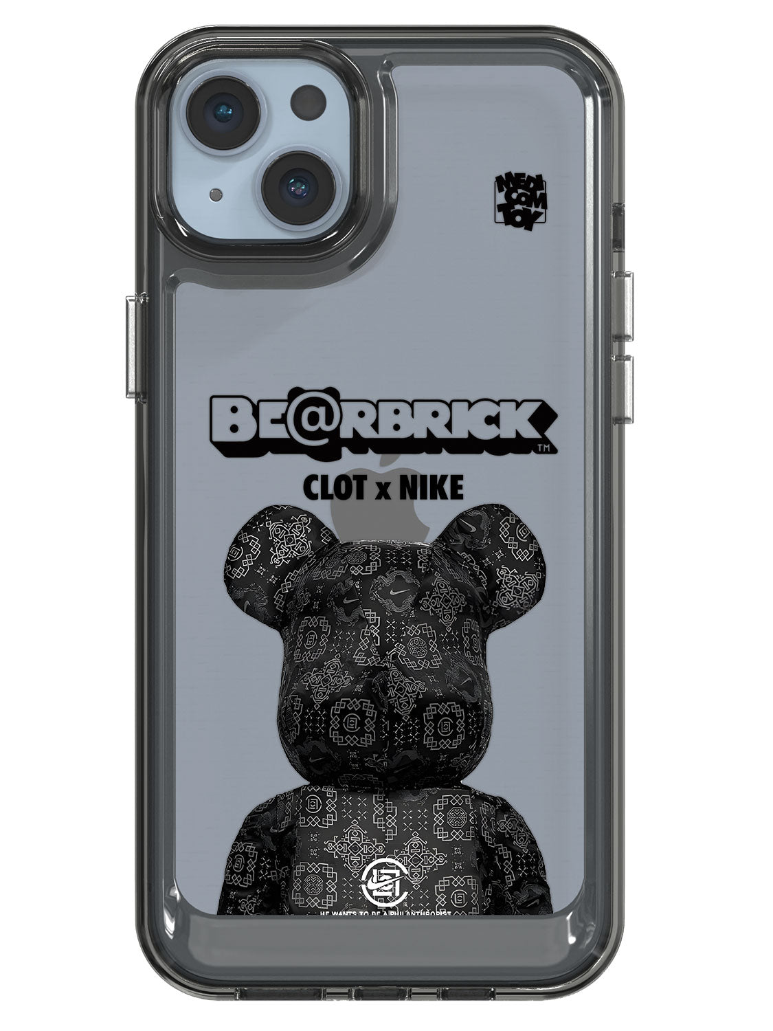 Bearbricks Case - iPhone 14 Plus (Black)