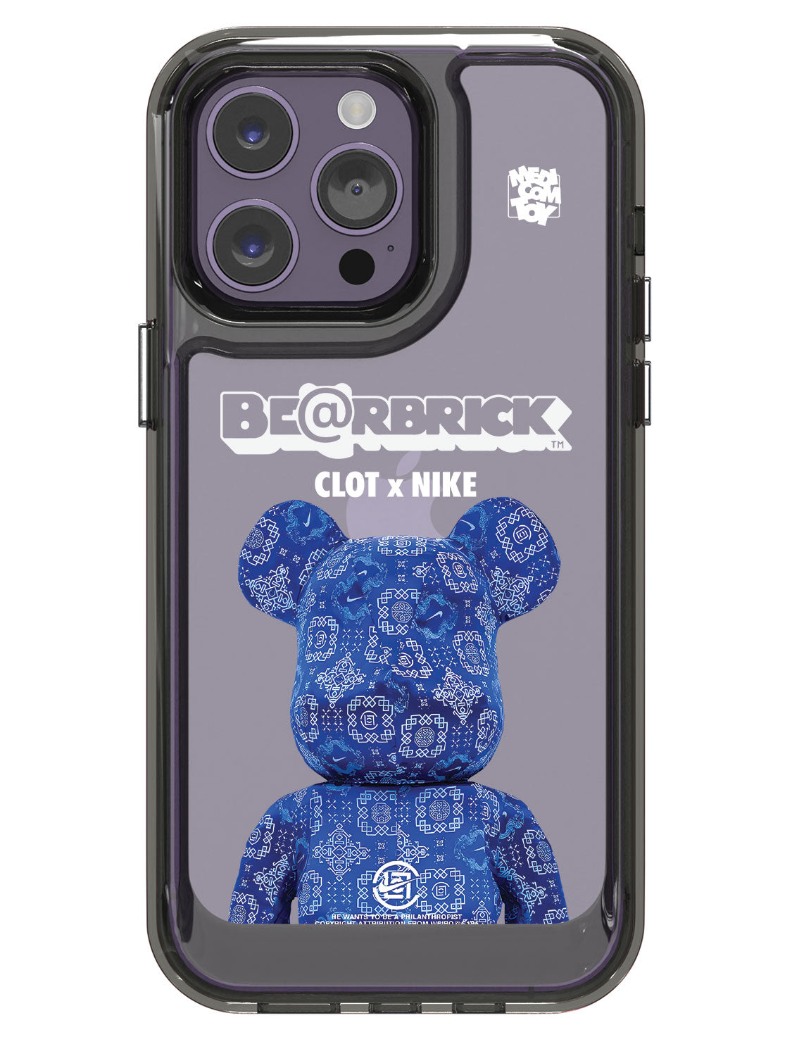 Bearbricks Case - iPhone 14 Pro Max (Blue)