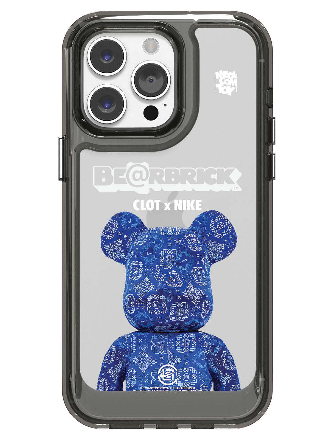 Bearbricks Case - iPhone 14 Pro Max (Blue)