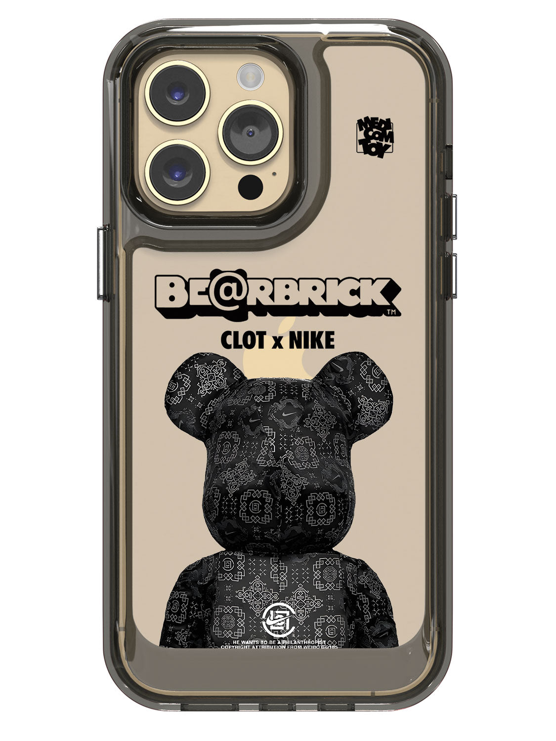 Bearbricks Case - iPhone 14 Pro Max (Black)