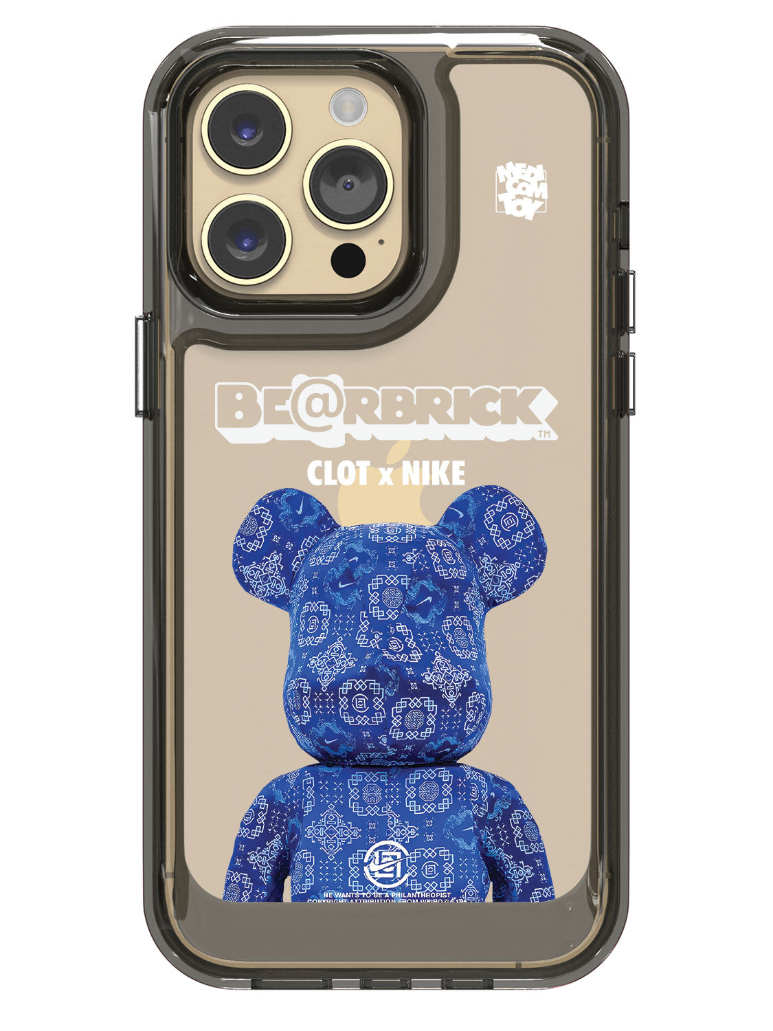 Bearbricks Case - iPhone 14 Pro Max (Blue)