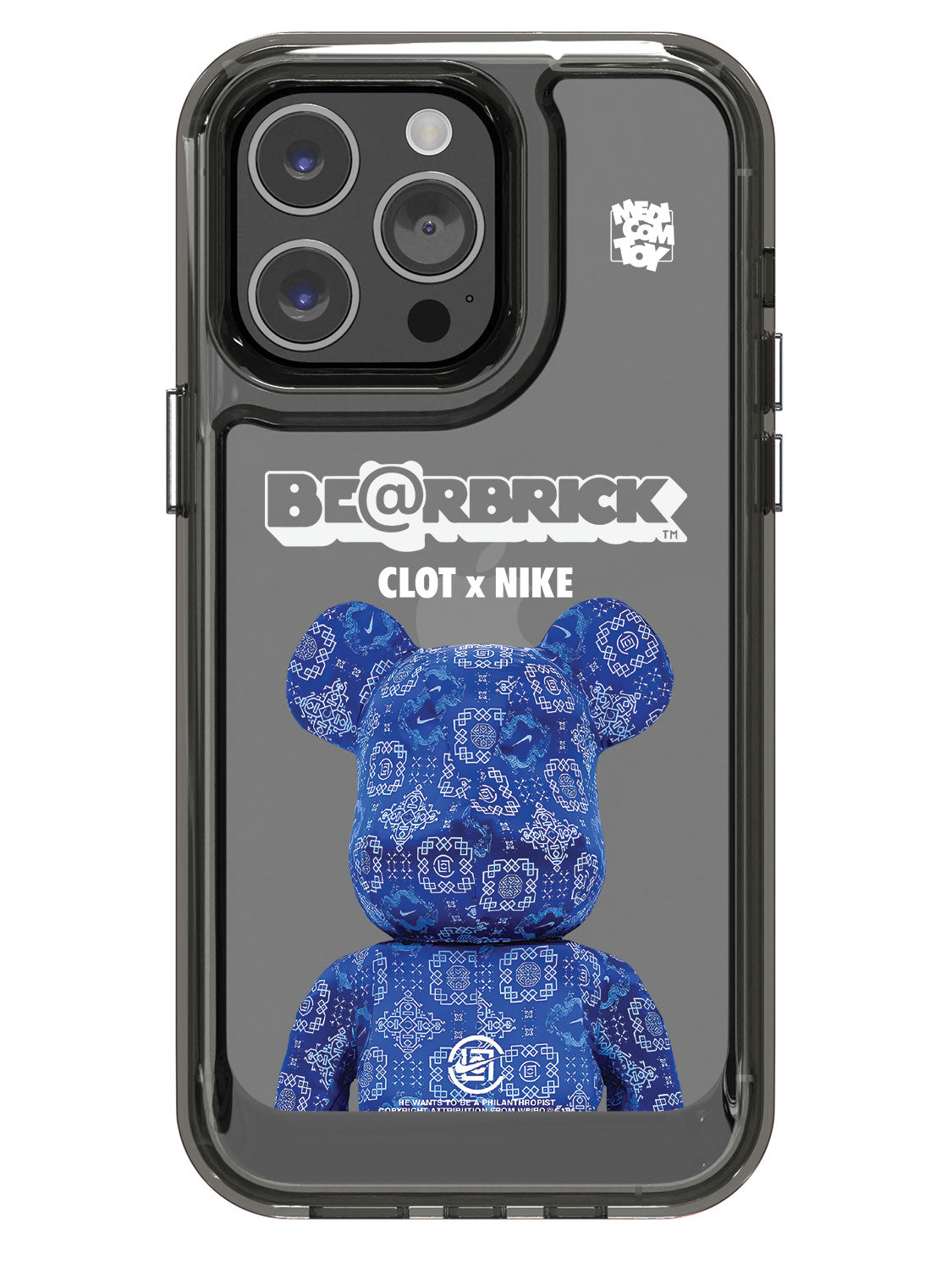 Bearbricks Case - iPhone 14 Pro Max (Blue)