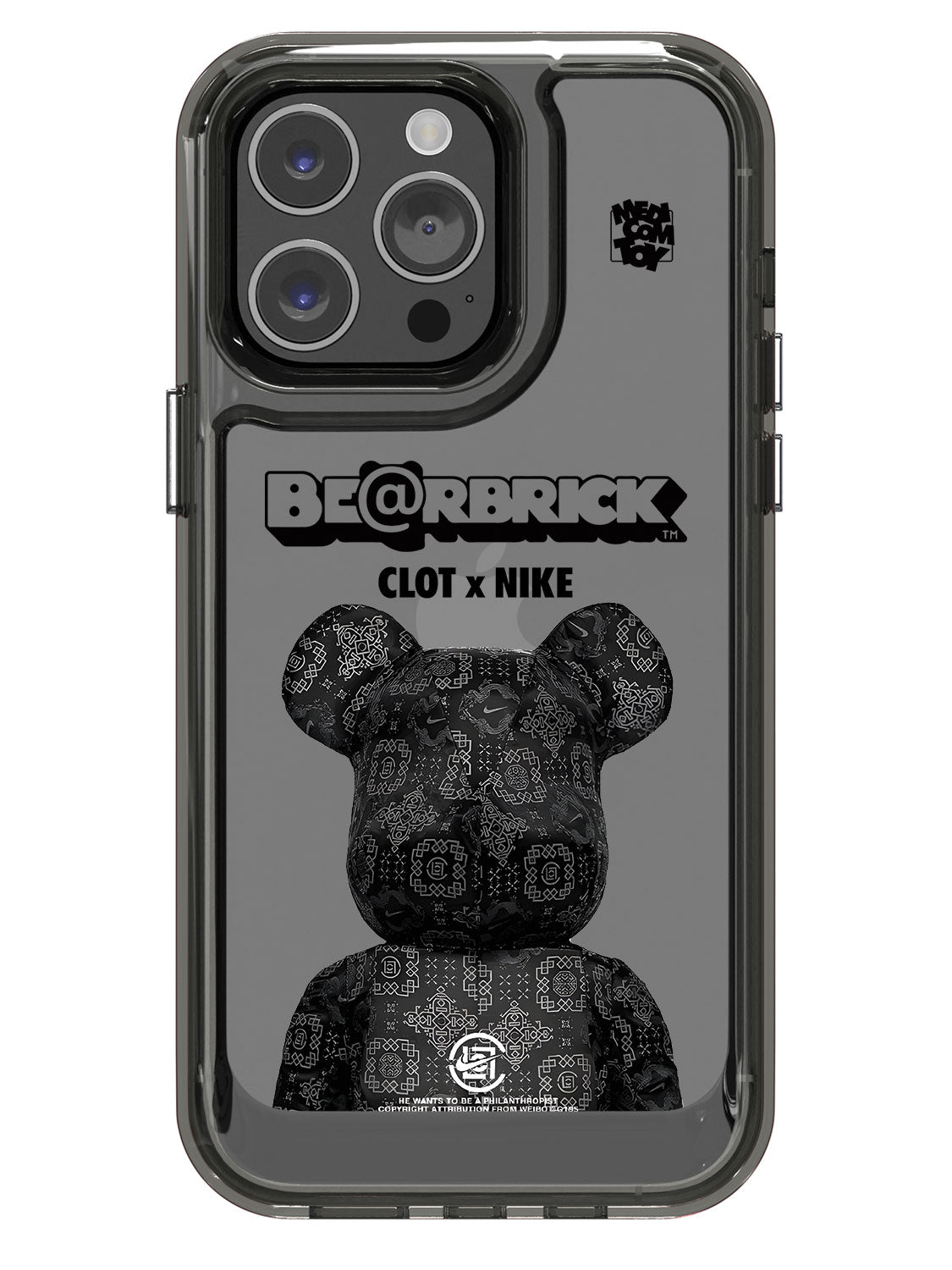 Bearbricks Case - iPhone 14 Pro Max (Black)