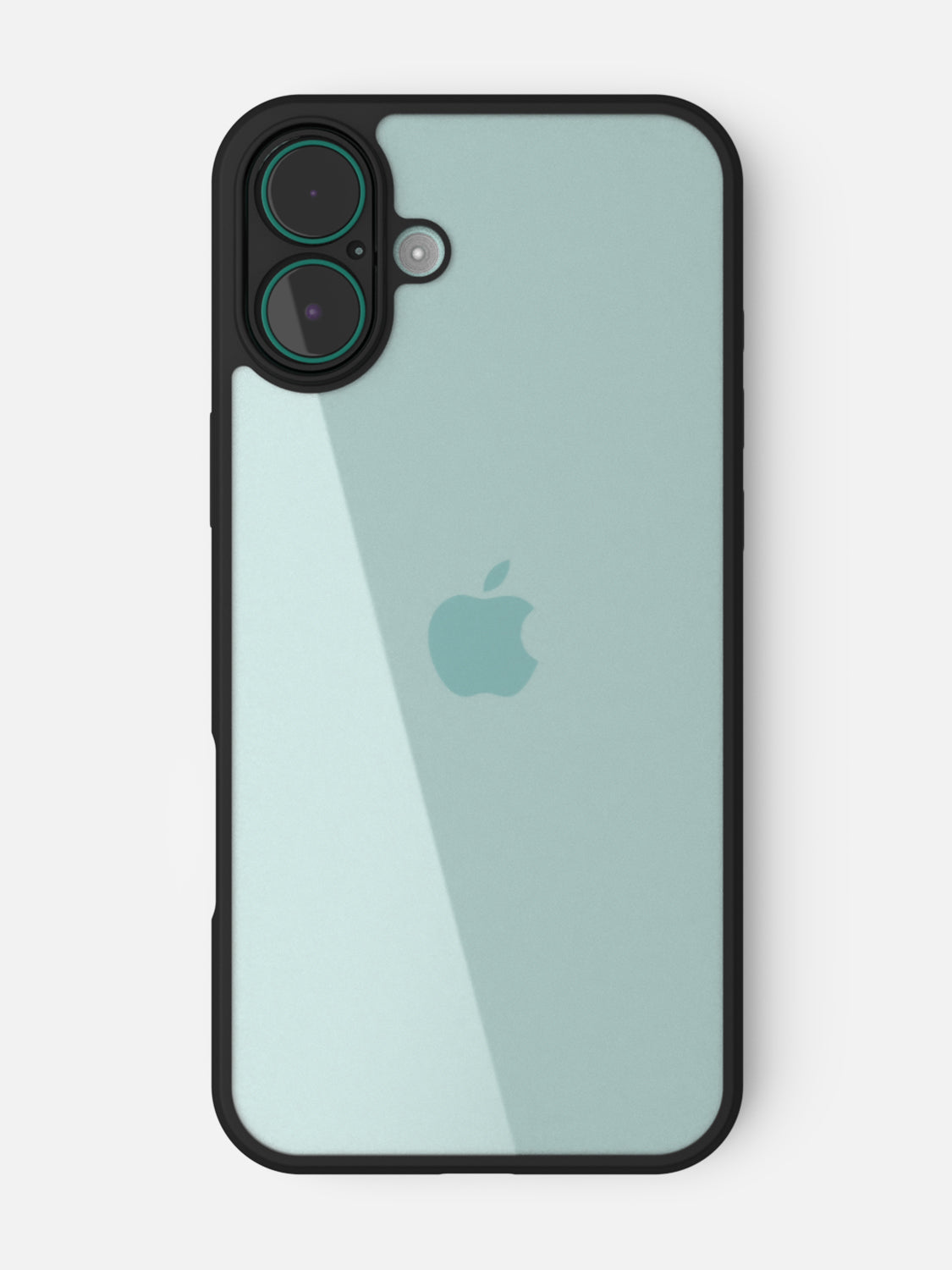 Basic Clear Case - iPhone 16 (Black)