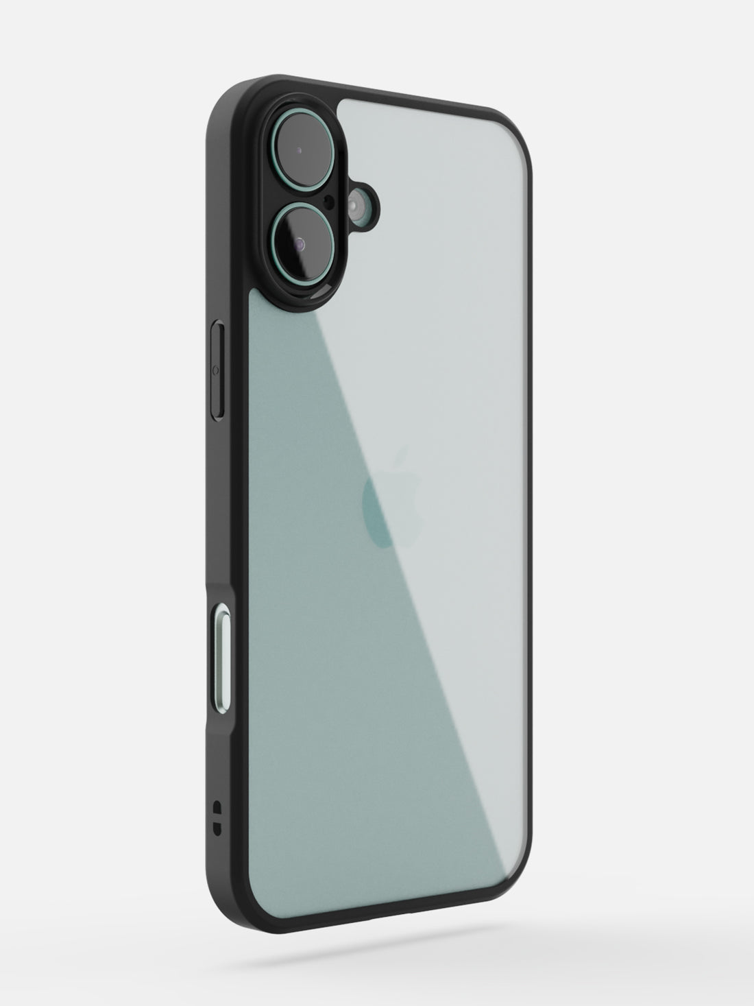 Basic Clear Case - iPhone 16 (Black)