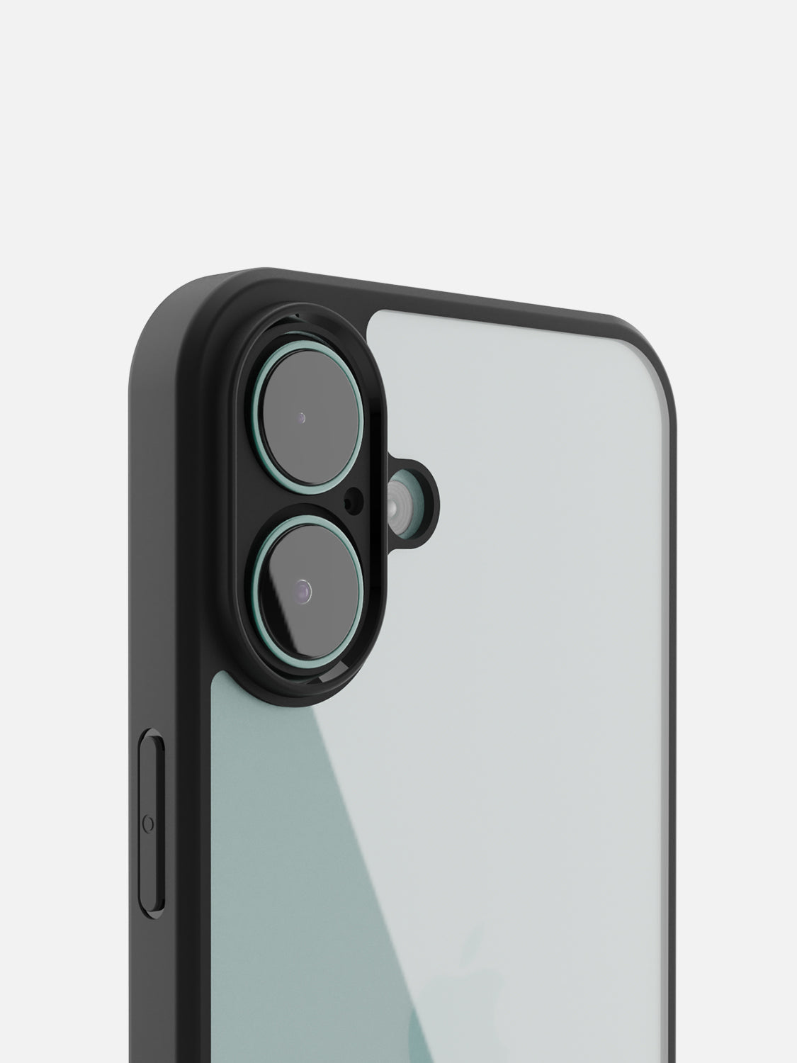 Basic Clear Case - iPhone 16 (Black)
